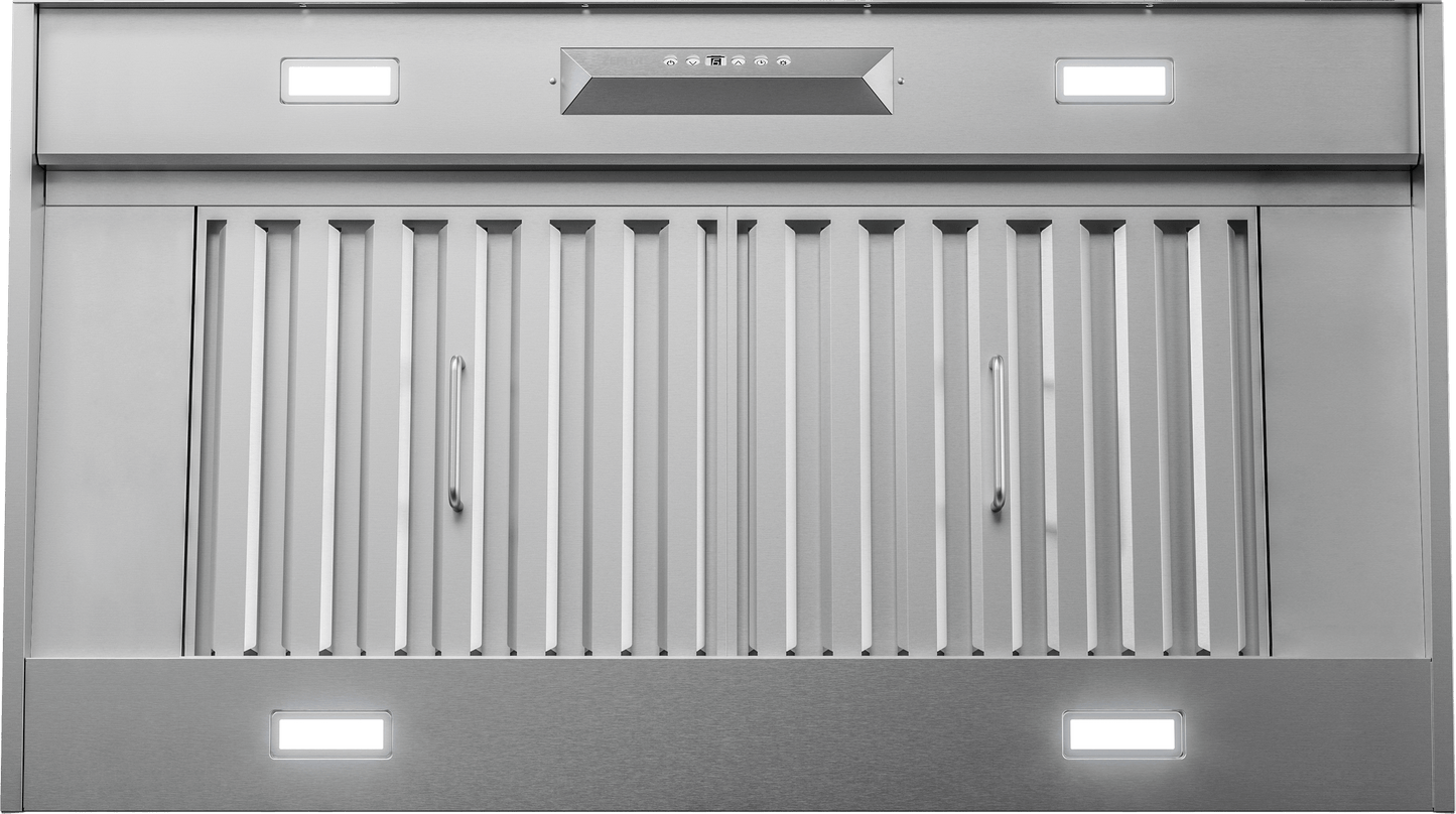 ZEPHYR Monsoon II, Insert, 40-3/8in, SS, LED, ACT Stainless - AK9340BS