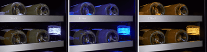 ZEPHYR Presrv Wine Cooler, 24in UC, SS+Gls, Fr Door, 2Z in Stainless Steel - PRW24C32CG