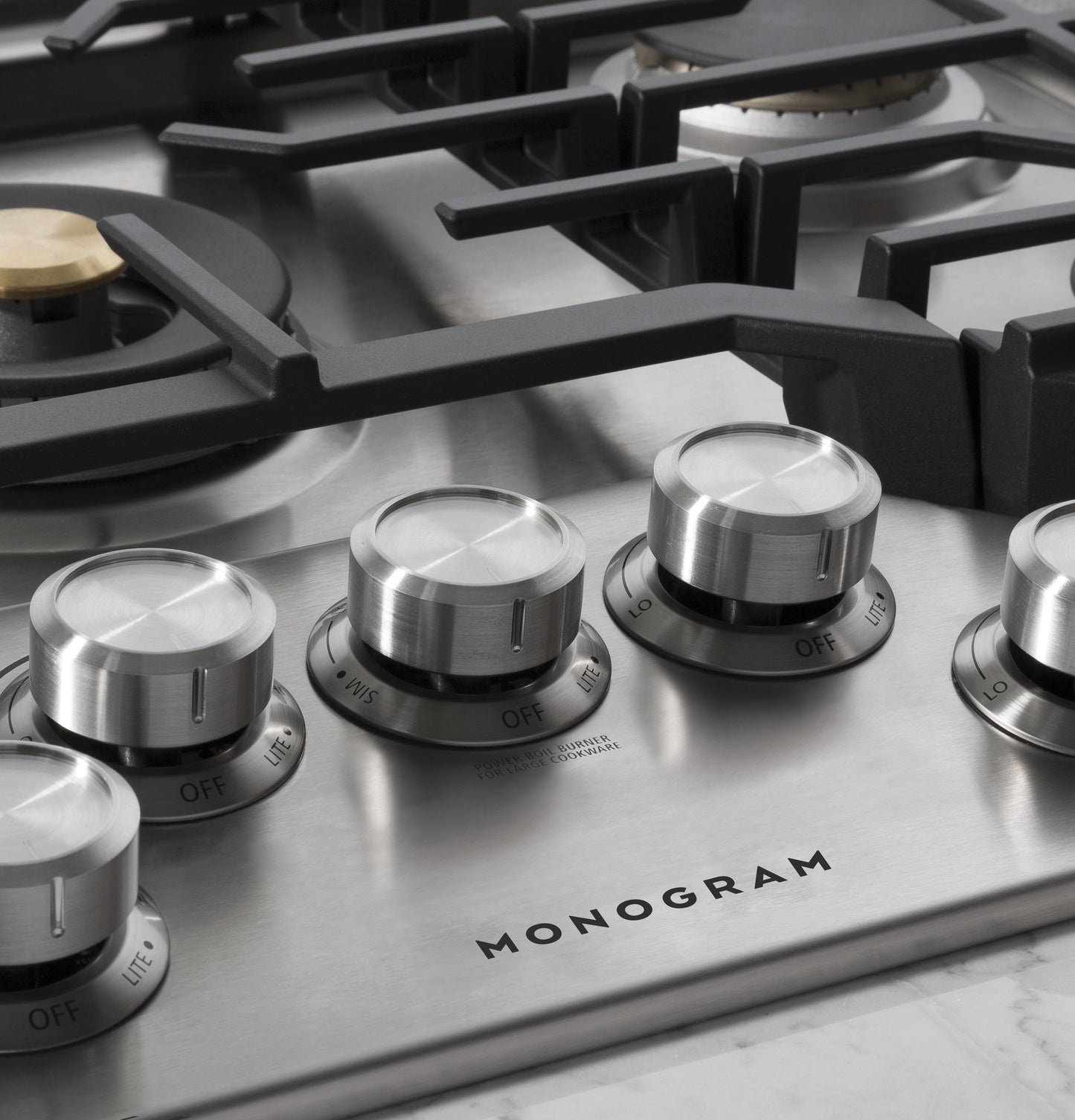 MONOGRAM Monogram 30" Deep-Recessed Gas Cooktop in Stainless Steel - ZGU30RSLSS