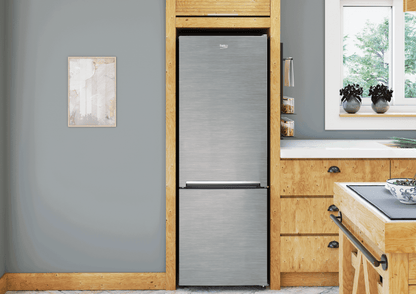 BEKO 24", Bottom Freezer Refrigerator with - in Stainless Steel - BFBF2414SSIM