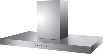 XO APPLIANCE XORI42SC 42" CCC 600/395 CFM Italian Made Island Range Hood in Stainless Steel  - XORI42SC