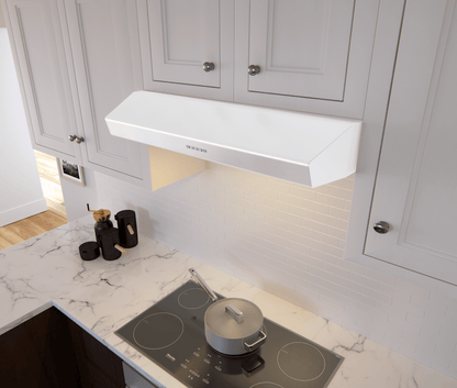ZEPHYR Breeze II, Under Cabinet, 36", White, LED White - AK1236CW