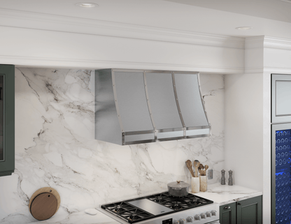 ZEPHYR Forte Wall Custom Hood, 48in, SS, BODY ONLY in Stainless Steel - CHFT48ASX