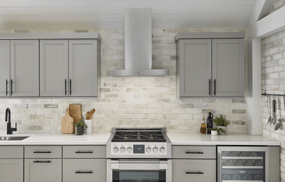ZEPHYR Roma Wall, 30in, SS, LED, 600 CFM w/ACT in Stainless Steel - ZROE30FS