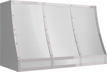 ZEPHYR Forte Wall Custom Hood, 48in, SS, BODY ONLY in Stainless Steel - CHFT48ASX