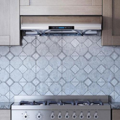 XO APPLIANCE XOA36W 550 CFM 36" Filter Free Under Cabinet Range Hood White - XOA36W