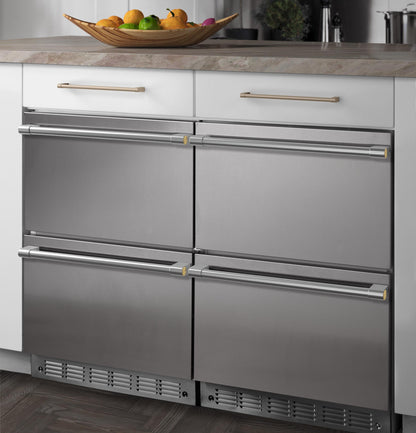 MONOGRAM Monogram 24" Double-Drawer Refrigerator in Stainless Steel - ZIDS240NSS