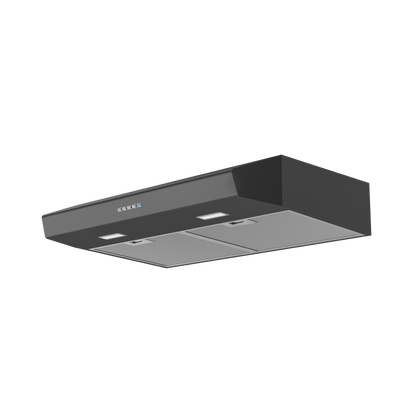 ZEPHYR Breeze II, Under Cabinet, 30", Black SS, LED Stainless - AK1200CBS