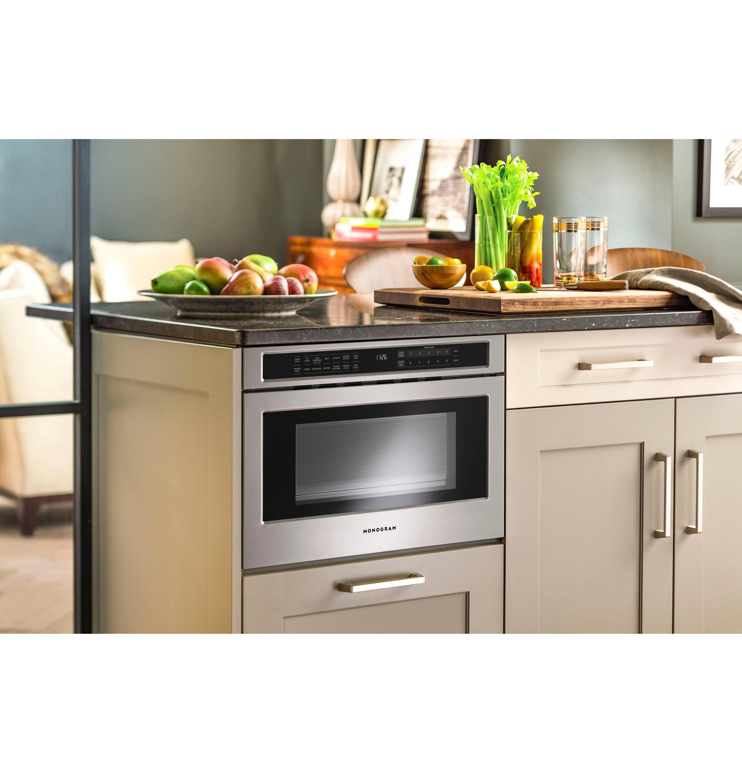 MONOGRAM Monogram Microwave Drawer in Stainless Steel - ZWL1126SRSS