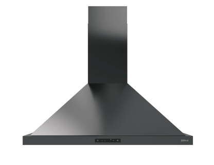 ZEPHYR Ombra, Wall, 30", Black SS, 600 CFM Black in Stainless Steel - ZOME30BBS
