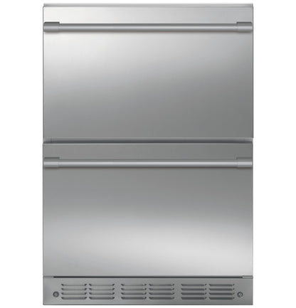 MONOGRAM Monogram 24" Double-Drawer Refrigerator in Stainless Steel - ZIDS240NSS