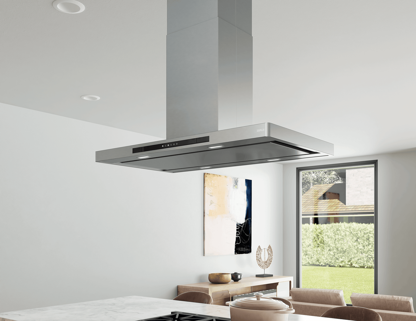 ZEPHYR Vista Island 42in, SS, BODY ONLY in Stainless Steel - DVLE42ASSX