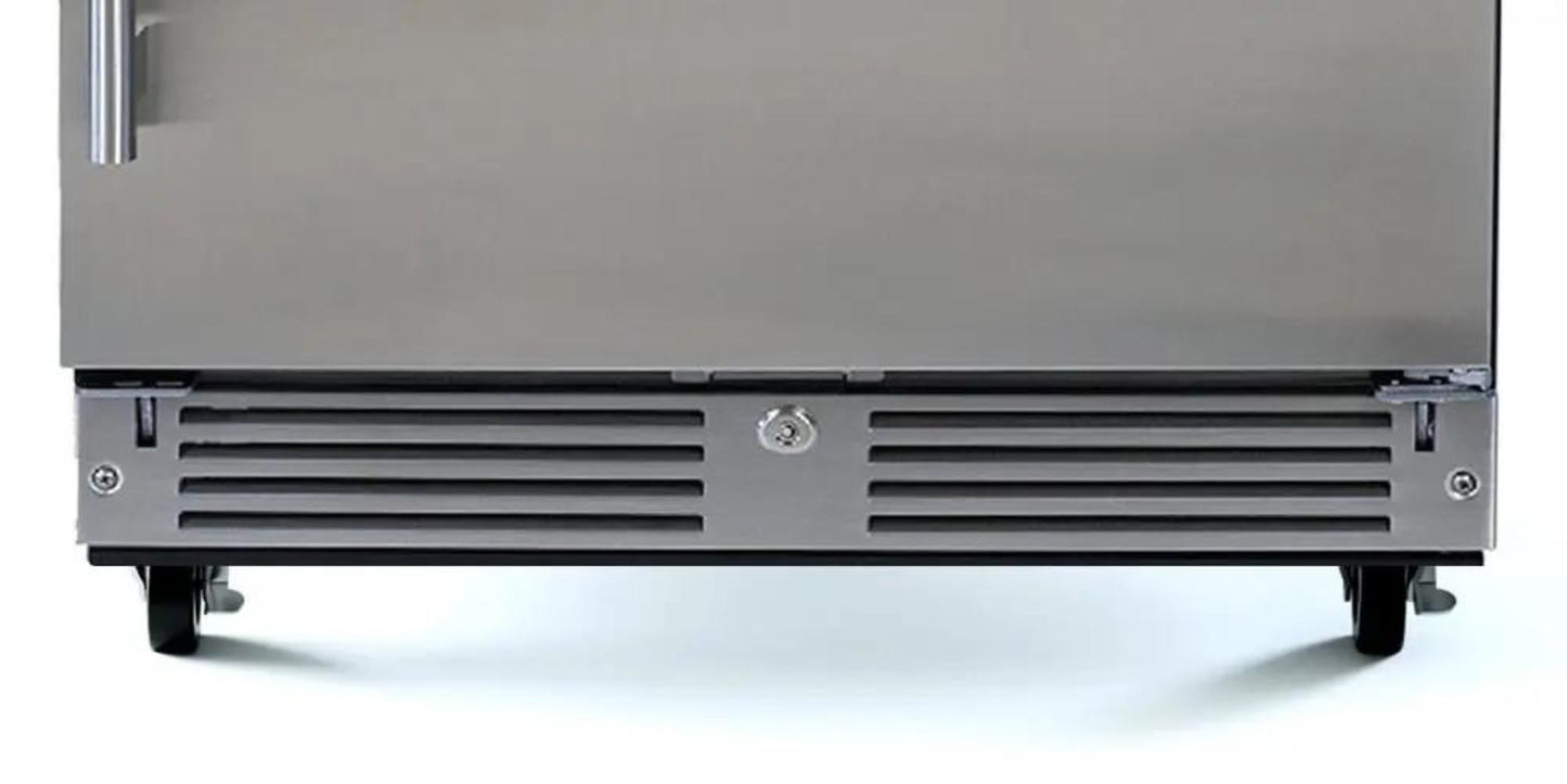 XO APPLIANCE XOU15ORSR Outdoor Refrigerator 15" Solid in Stainless Steel, Right Hinge in Stainless Steel - XOU15ORSR