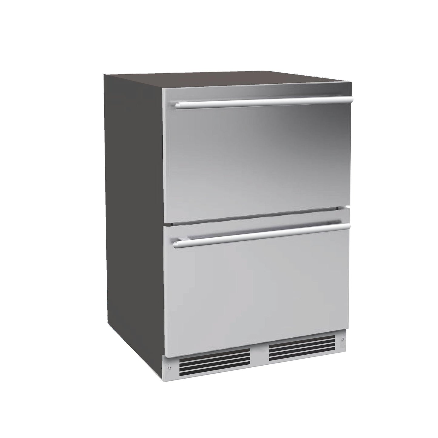 XO APPLIANCE XOU24RDS Refrigerated Drawers 24" Solid in Stainless Steel Drawer in Stainless Steel - XOU24RDS