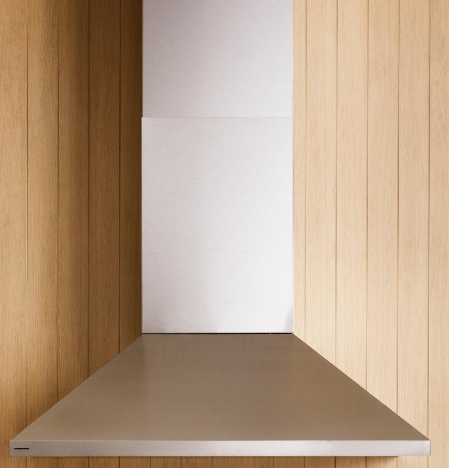 MONOGRAM Monogram 36" Wall-Mounted Pyramid Chimney Vent Hood with Air Quality Sensors in Stainless Steel - ZVWS361SRSS