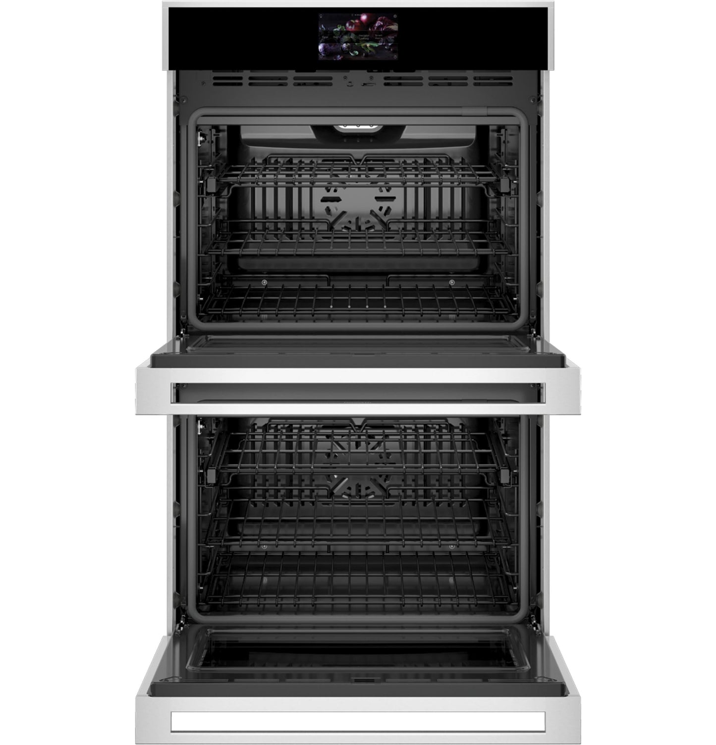 MONOGRAM Monogram 30" Minimalist Double Wall Oven in Stainless Steel - ZTD90DSSNSS