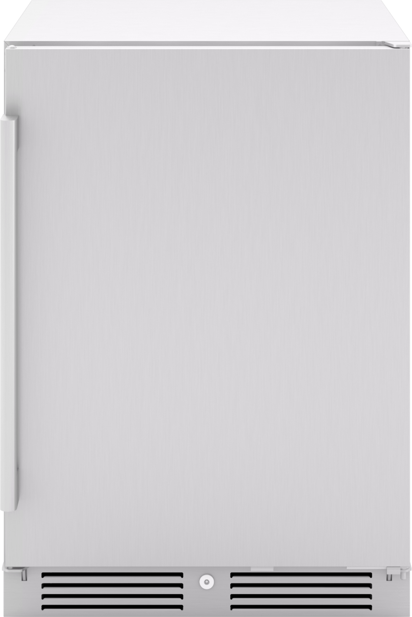 ZEPHYR Presrv Refrigerator, 24in Compact, Outdoor SS, Reversible, Lock, 1 Zone in Stainless Steel - PRR24C01ASOD