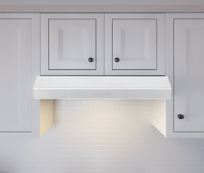 ZEPHYR Breeze II, Under Cabinet, 36", White, LED White - AK1236CW
