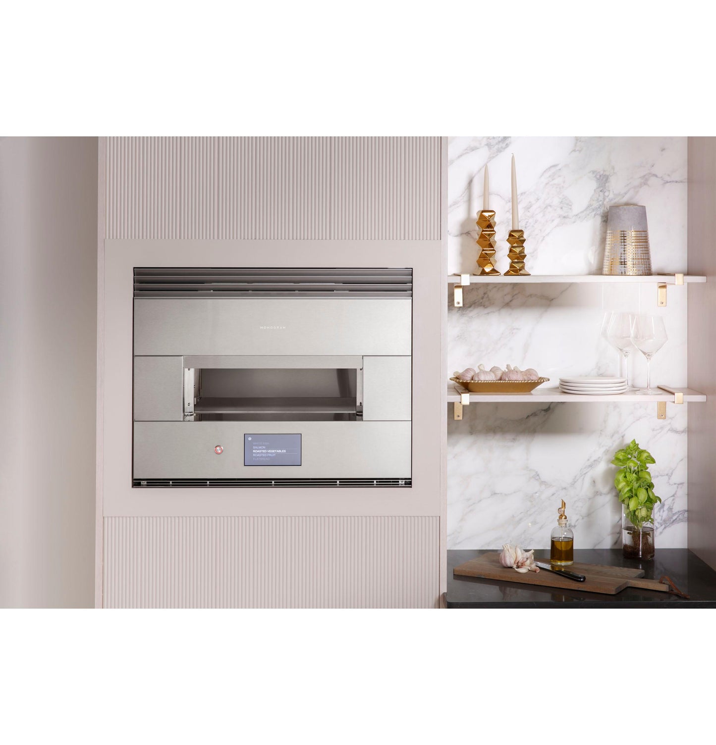 MONOGRAM Monogram 30" Hearth Oven in Stainless Steel - ZEP30FRSS