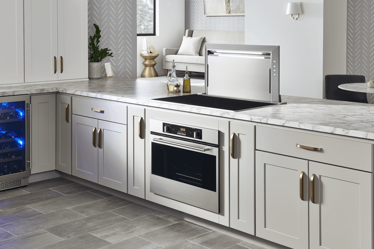 ZEPHYR Lift Downactive, 18" rise, 30" width in Stainless Steel - DLIE30ASX