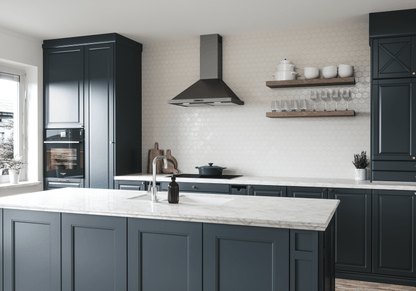 ZEPHYR Ombra, Wall, 30", Black SS, 600 CFM Black in Stainless Steel - ZOME30BBS