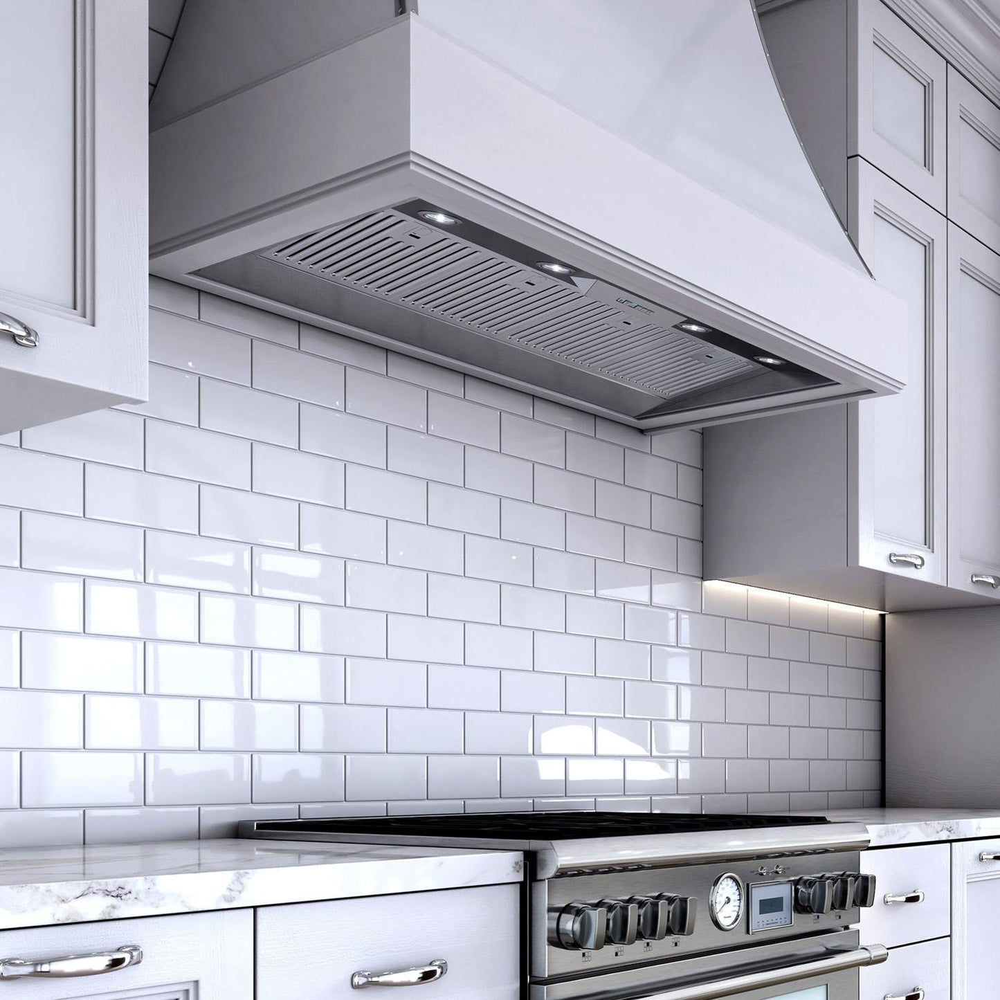 XO APPLIANCE XOIL4822KSE 48" 1000 CFM liner insert hood 22in D in Stainless Steel - XOIL4822KSE