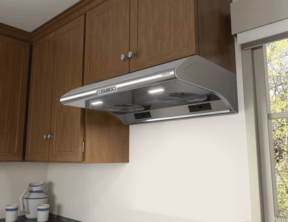 ZEPHYR Typhoon, UC, 30in, SS, LED, ACT in Stainless Steel - AK2100CS