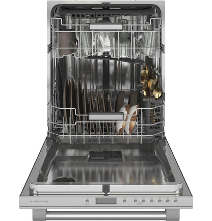 MONOGRAM Monogram 24" Statement Fully Integrated Dishwasher in Stainless Steel - ZDT985SPNSS