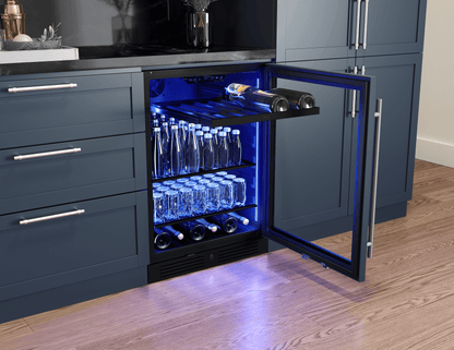 ZEPHYR Presrv Bev Cooler, 24in UC, Panel Ready+Gls, 1Z Custom Panel Ready - PRB24C01CPG