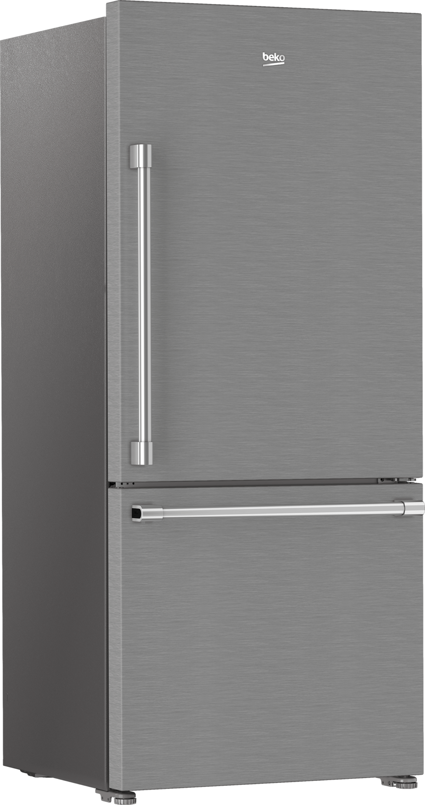 BEKO 30" Bottom Freezer Refrigerator with HarvestFresh in Stainless Steel - BFBD30216SS