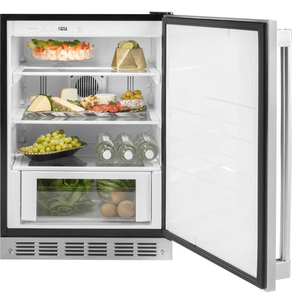MONOGRAM Monogram 24" Fresh-Food Refrigerator in Stainless Steel - ZIFS240NSS