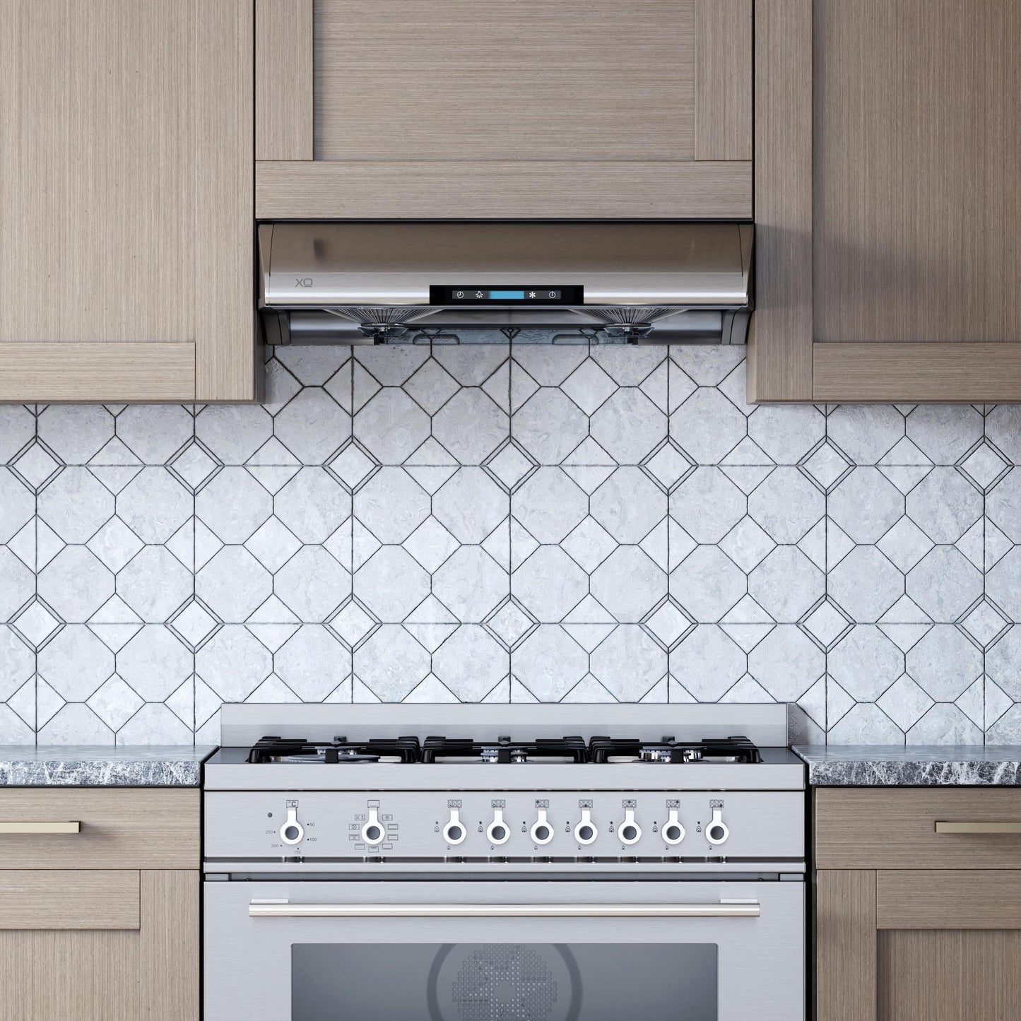 XO APPLIANCE XOA36W 550 CFM 36" Filter Free Under Cabinet Range Hood White - XOA36W