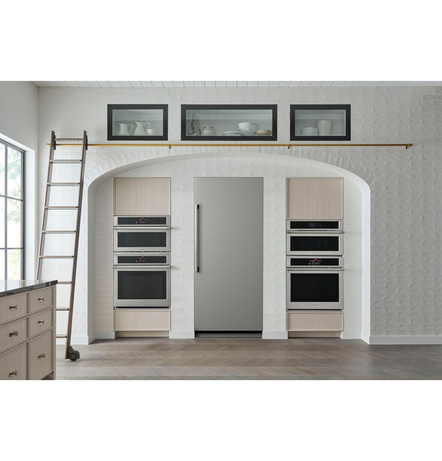 MONOGRAM Monogram 36" Panel-Ready Integrated Column Refrigerator Custom Panel Read - ZIR361NBRII
