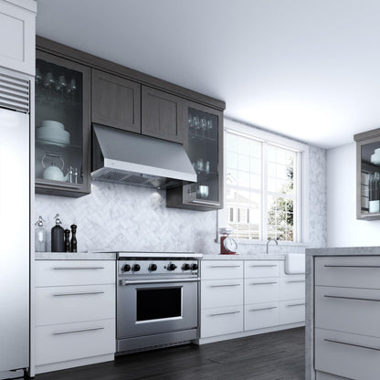 XO APPLIANCE XOT1848KSE 48" 1000 CFM Italian Made Pro Hood Range Hood in Stainless Steel - XOT1848KSE