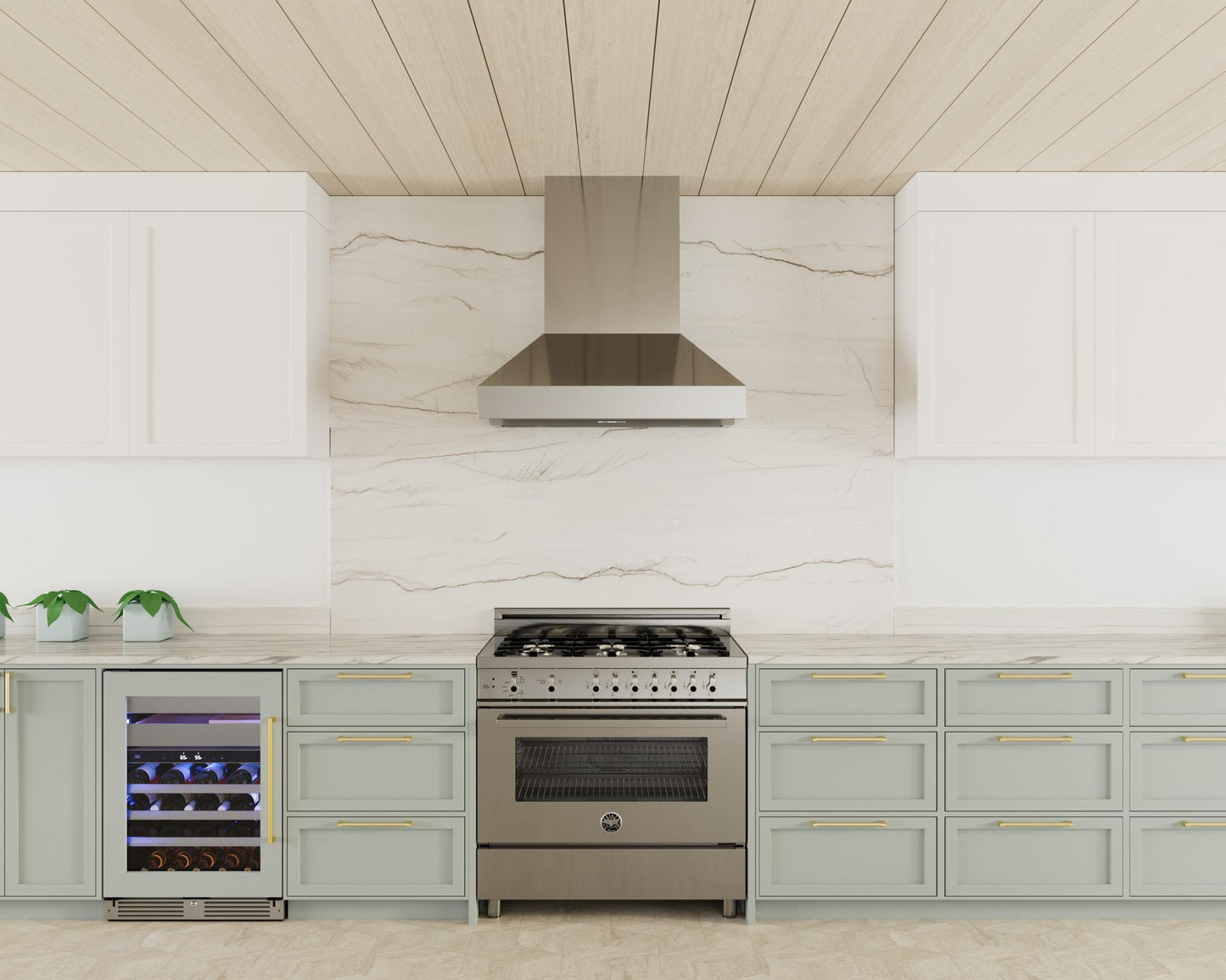 XO APPLIANCE XOVV236SC 36in Pro Wall Chimney Hood in Stainless Steel Straight Lip 600/395 CFM in Stainless Steel - XOVV236SC