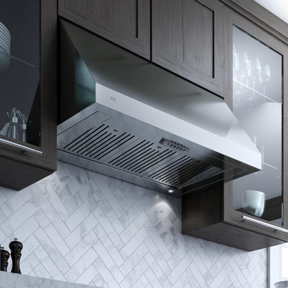 XO APPLIANCE XOT1848KSE 48" 1000 CFM Italian Made Pro Hood Range Hood in Stainless Steel - XOT1848KSE