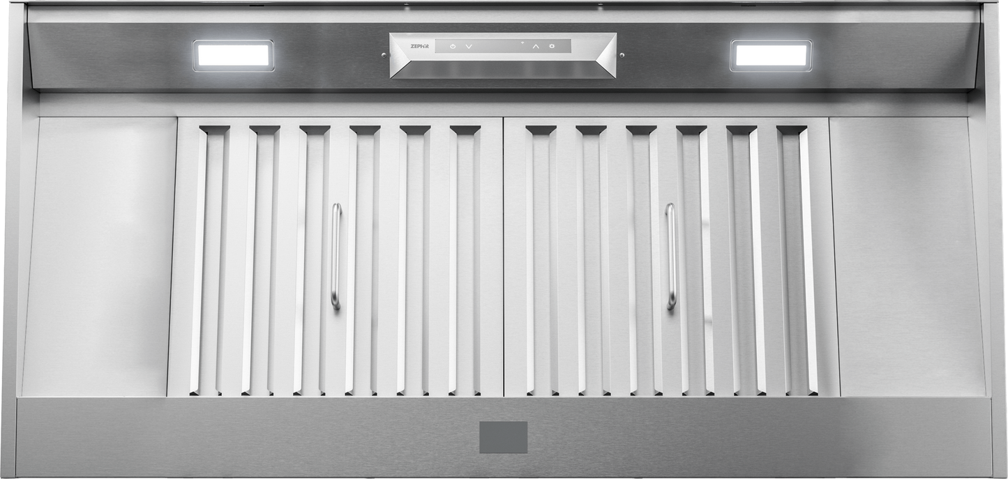ZEPHYR Monsoon Connect, 42in, SS, LED, ACT in Stainless Steel - AK9440BS