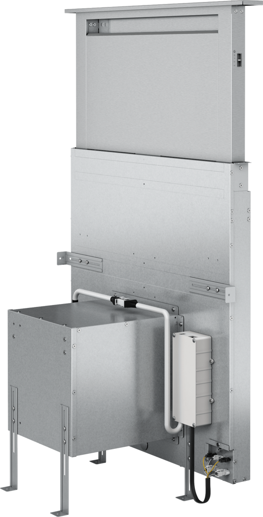 ZEPHYR Treviso Downactive, 14" rise, 30" Width, SS, 600 CFM in Stainless Steel  - ZTVE30AS