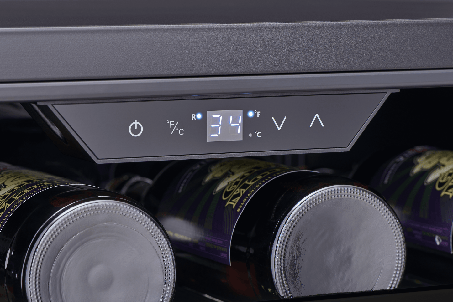 ZEPHYR Presrv Bev Outdoor Cooler, 24in UC, SS, Lock, 1Z in Stainless Steel - PRB24C01ASOD