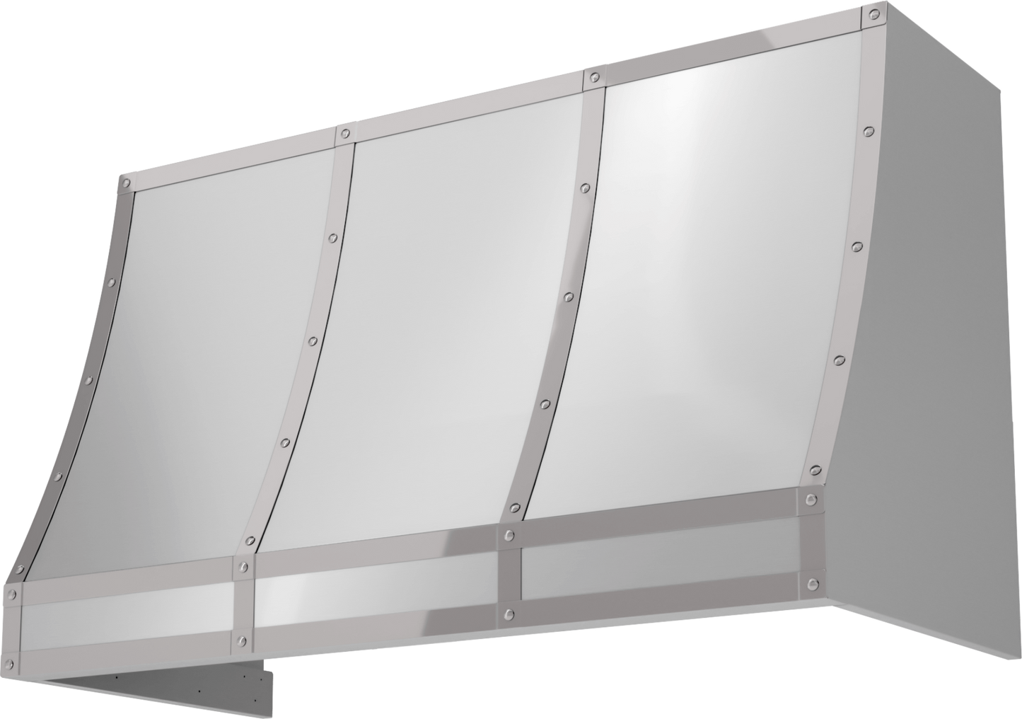ZEPHYR Forte Wall Custom Hood, 48in, SS, BODY ONLY in Stainless Steel - CHFT48ASX