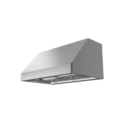 ZEPHYR Tempest II, 18in Wall, 36in, SS, LED, ACT in Stainless Steel - AK7536CS