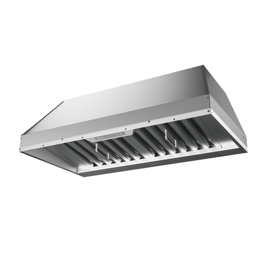 ZEPHYR Monsoon Connect, 36in, SS, LED, ACT in Stainless Steel - AK9434BS