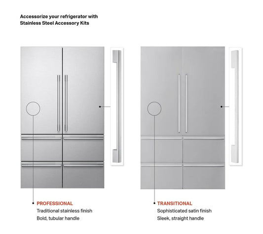 SIGNATURE KITCHEN SUITE SKSFD4826P 48-inch Built-in French Door Refrigerator - SKSFD4826P