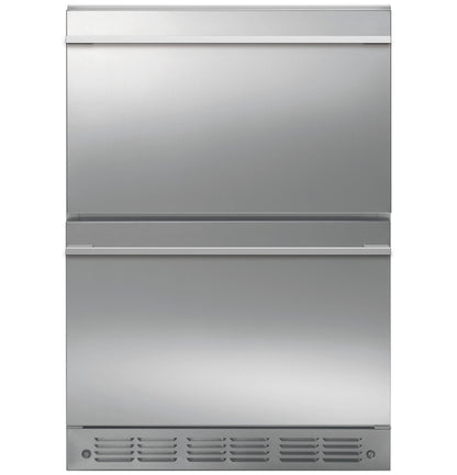 MONOGRAM Monogram 24" Double-Drawer Refrigerator in Stainless Steel - ZIDS240NSS