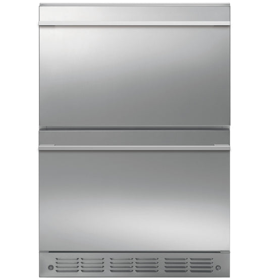 MONOGRAM Monogram 24" Double-Drawer Refrigerator in Stainless Steel - ZIDS240NSS