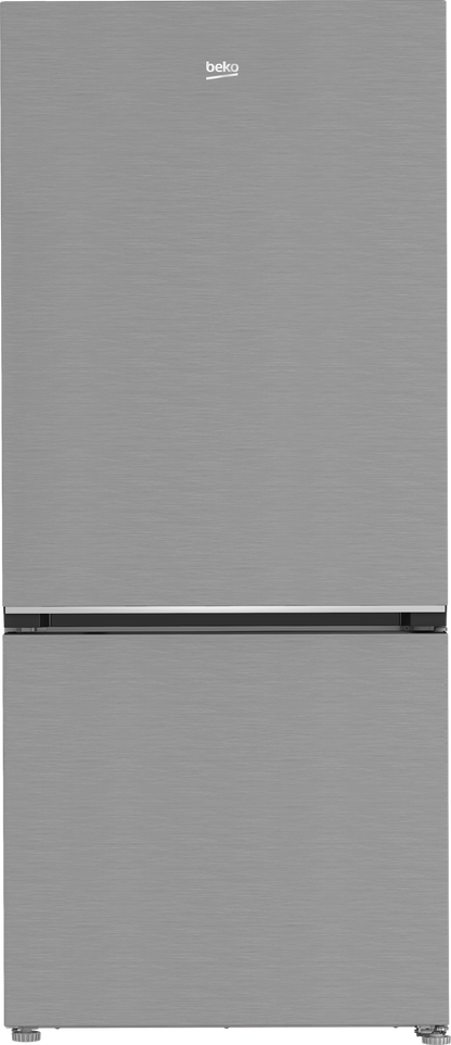 BEKO 30" Bottom Freezer Refrigerator in Stainless Steel - BFBF30116SS