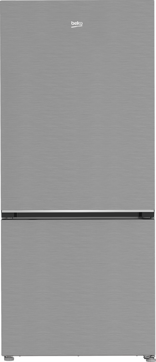 BEKO 30" Bottom Freezer Refrigerator in Stainless Steel - BFBF30116SS