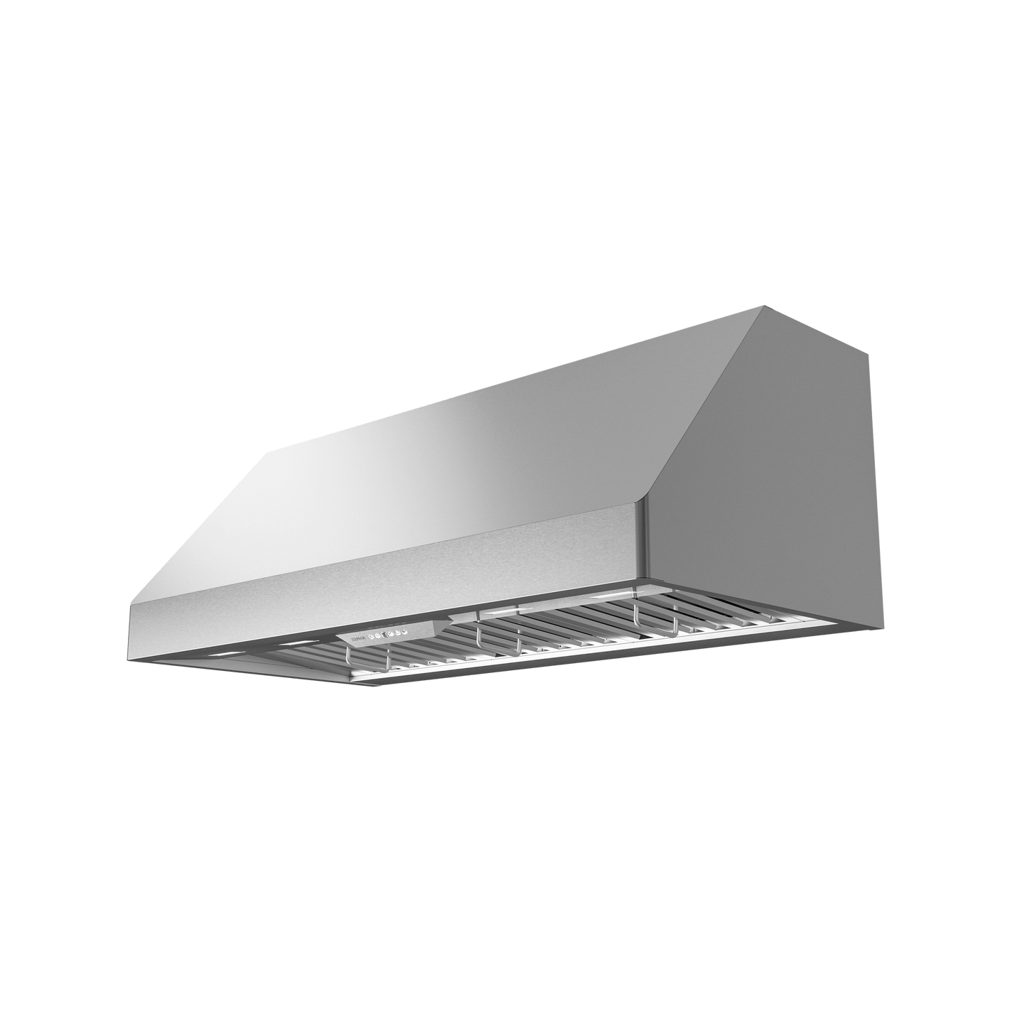 ZEPHYR Tempest II, 18in Wall, 54in, SS, LED, ACT in Stainless Steel - AK7554CS