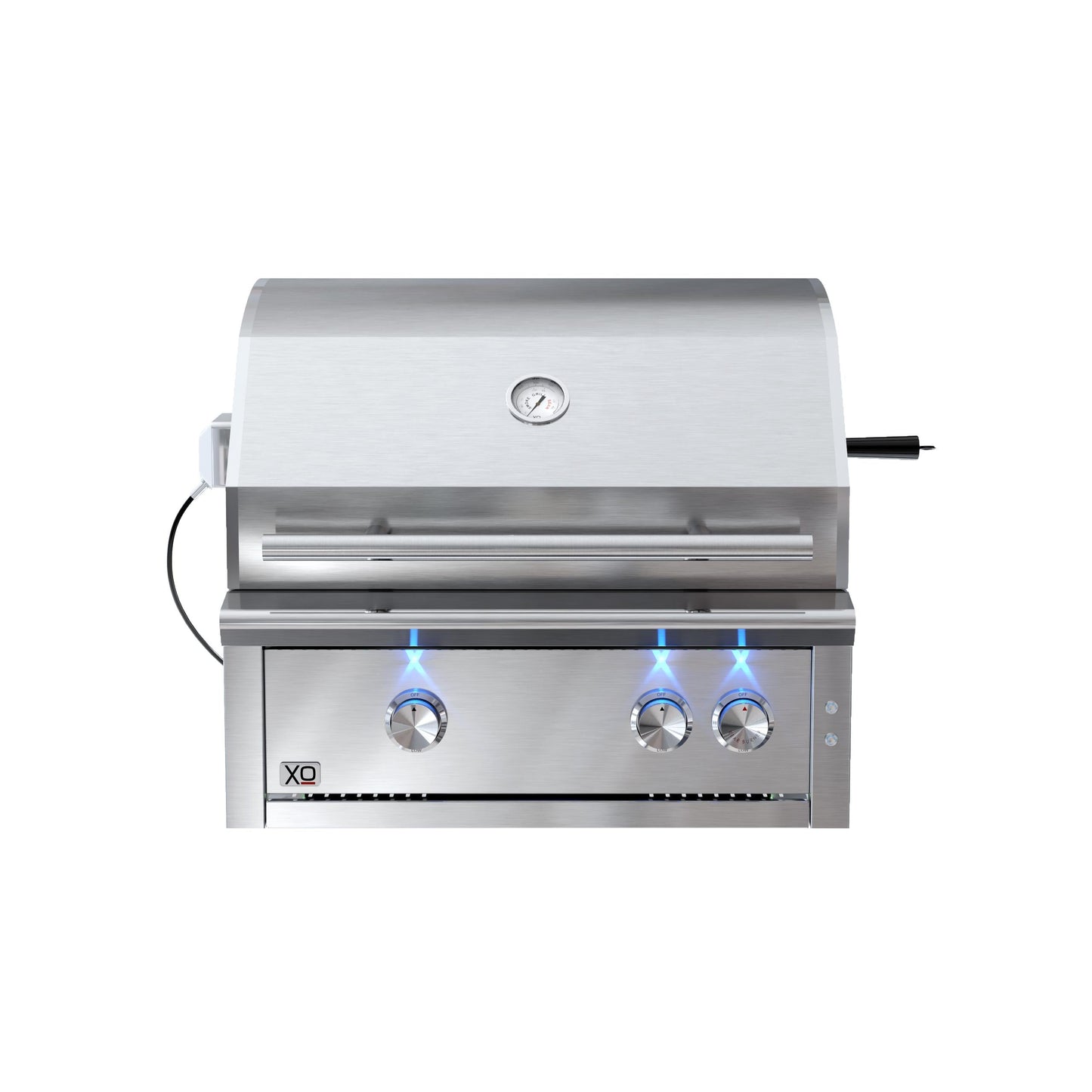 XO APPLIANCE XOGRILL30L 30" Grill 2 Burner with Rotiss Burner LP in Stainless Steel - XOGRILL30L