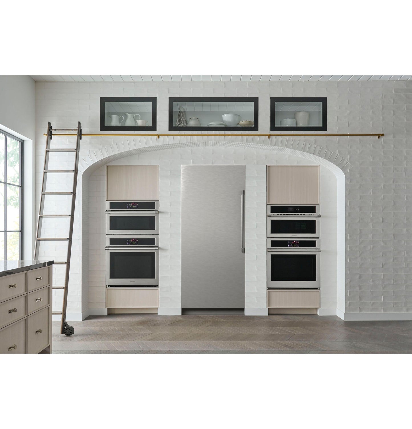 MONOGRAM Monogram 36" Panel-Ready Integrated Column Freezer Custom Panel Ready - ZIF361NBRII